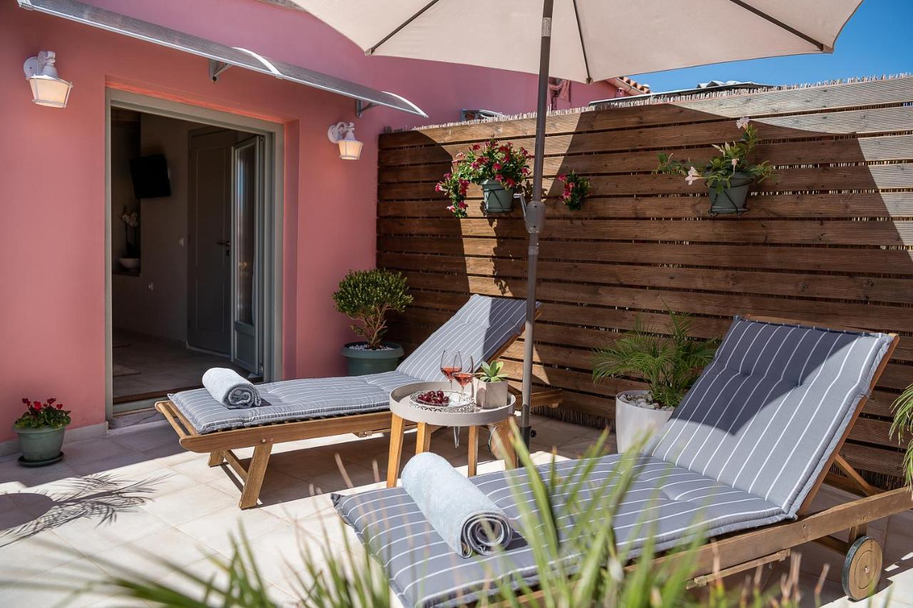 Viaggio Elegant Rooms Hriszí Aktí Haniá Kültér fotó