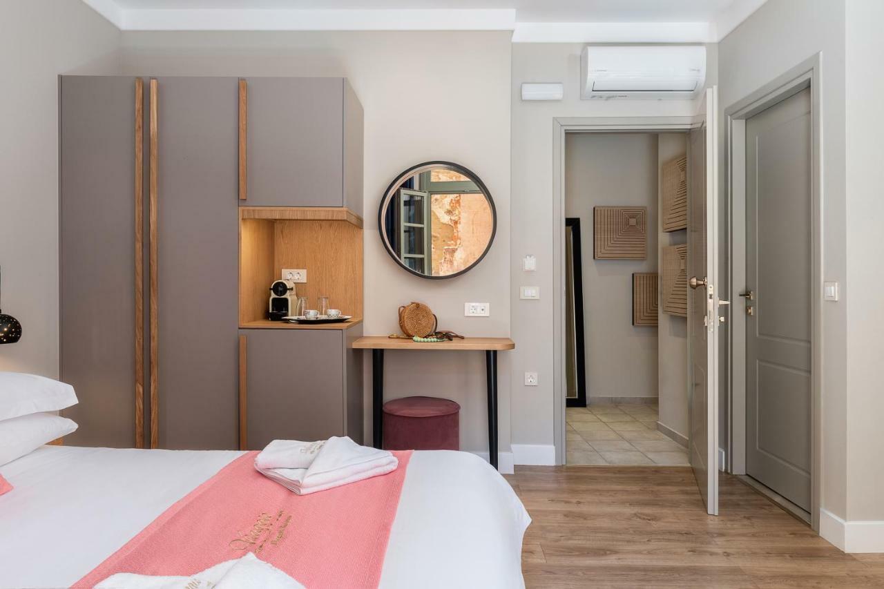Viaggio Elegant Rooms Hriszí Aktí Haniá Kültér fotó