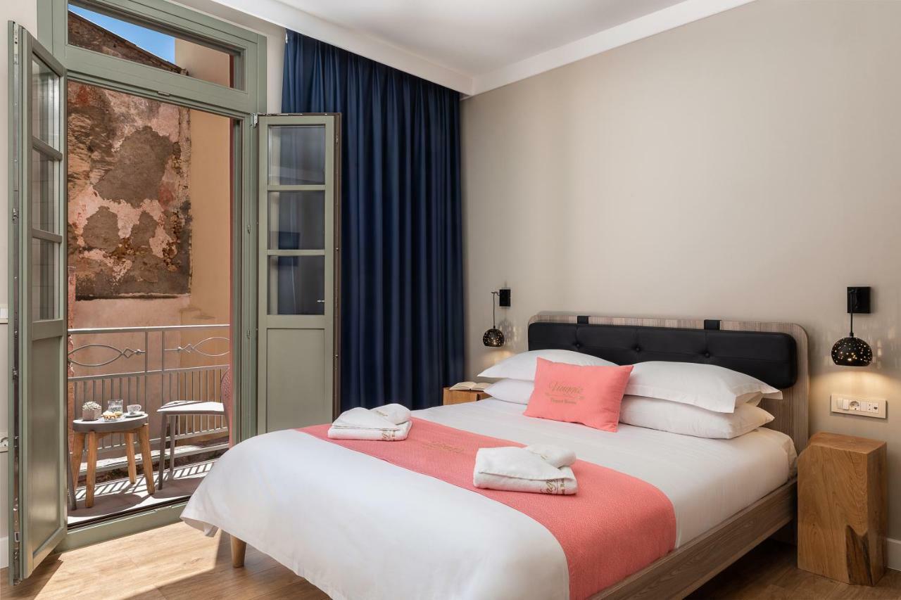 Viaggio Elegant Rooms Hriszí Aktí Haniá Kültér fotó