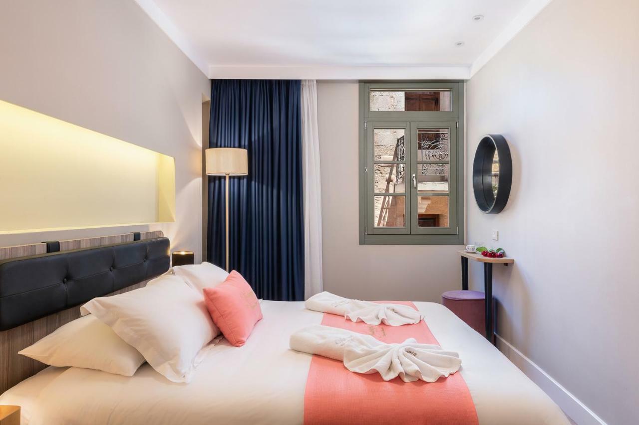 Viaggio Elegant Rooms Hriszí Aktí Haniá Kültér fotó