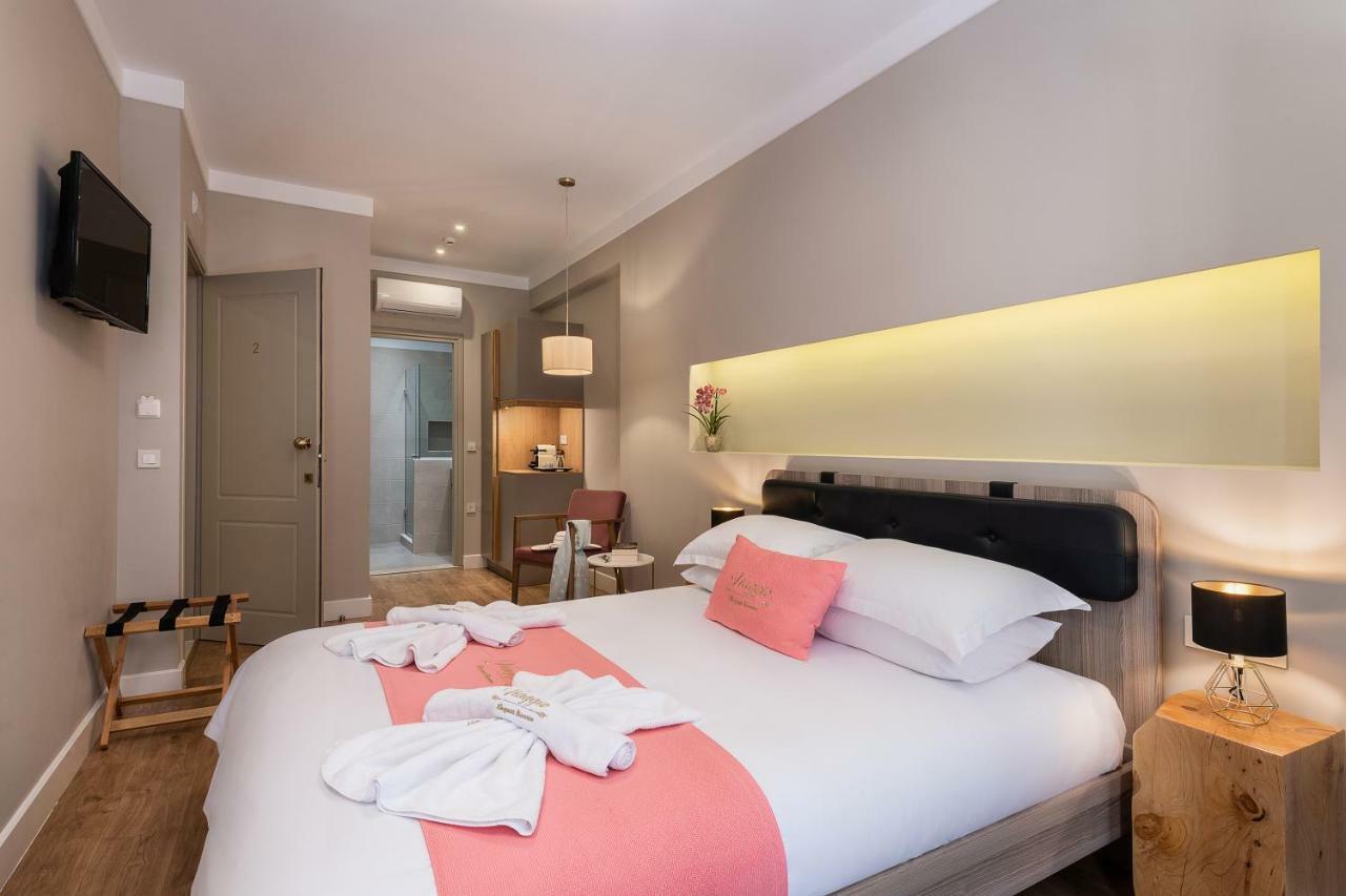 Viaggio Elegant Rooms Hriszí Aktí Haniá Kültér fotó