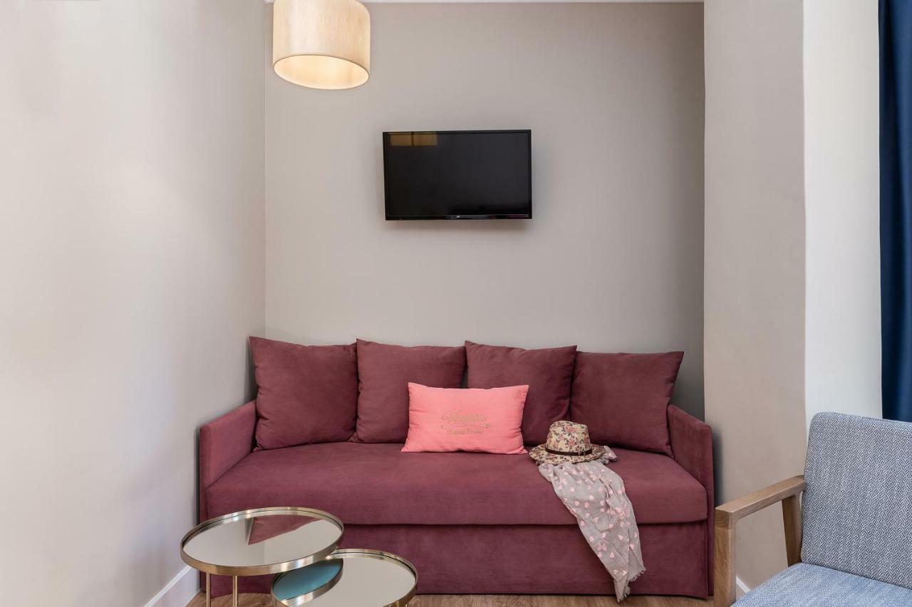 Viaggio Elegant Rooms Hriszí Aktí Haniá Kültér fotó