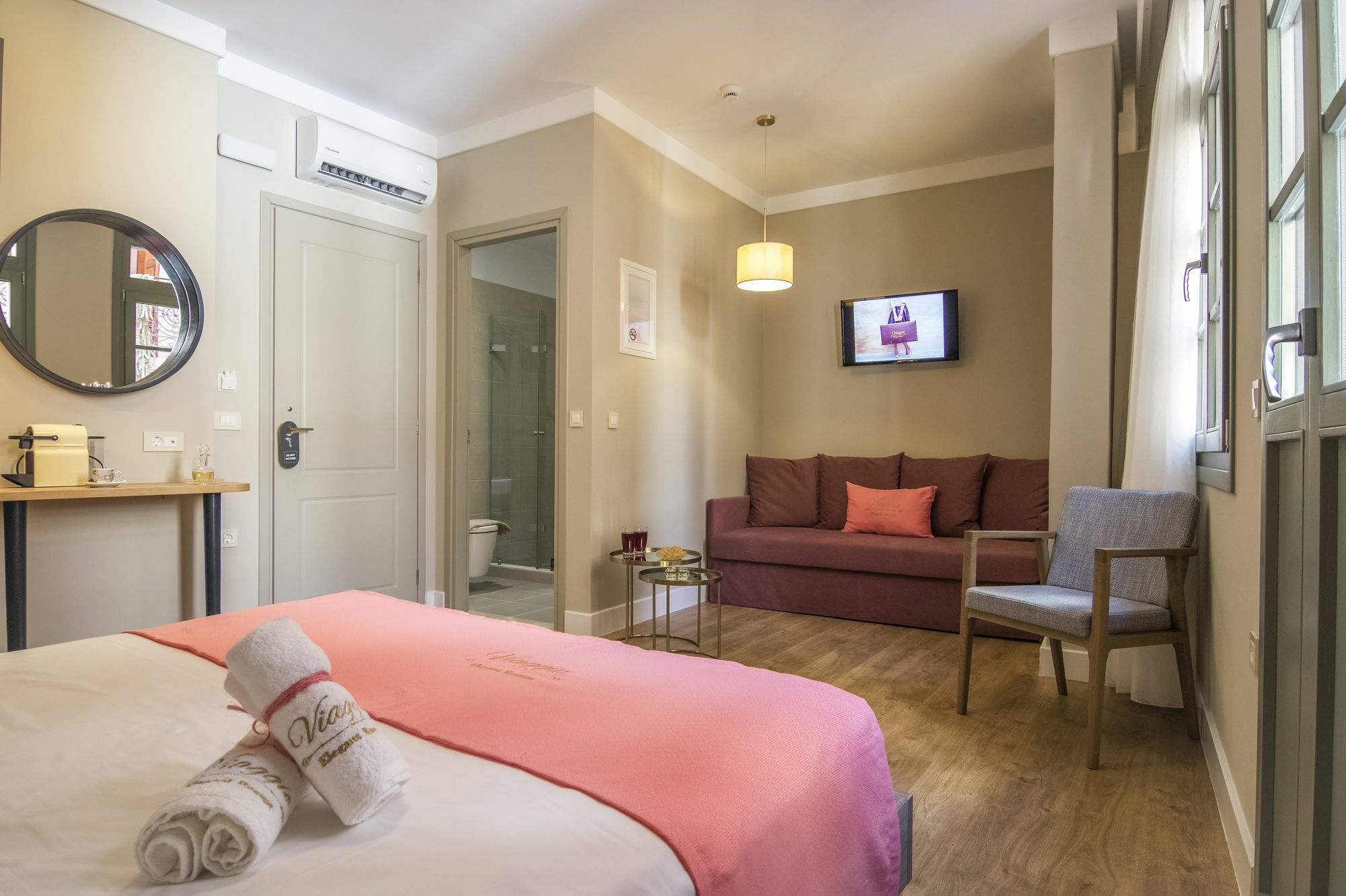 Viaggio Elegant Rooms Hriszí Aktí Haniá Kültér fotó